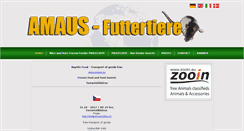 Desktop Screenshot of amaus.eu